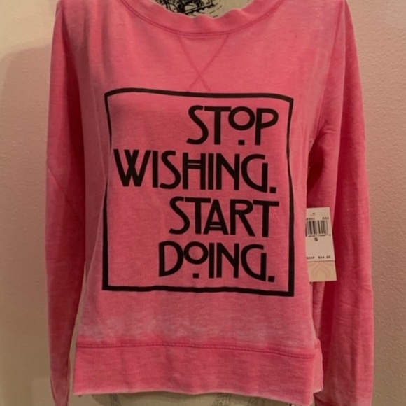 Eclectic Ginger Sweaters - Pink burnout lightweight sweater by Pink Lotus